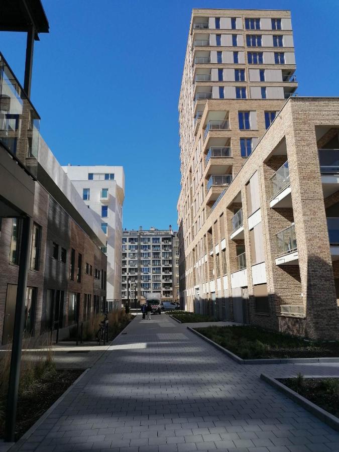 אוסטנדה Bartine - Modern And Spacious Flat Near The Sea, Free Parking Space מראה חיצוני תמונה