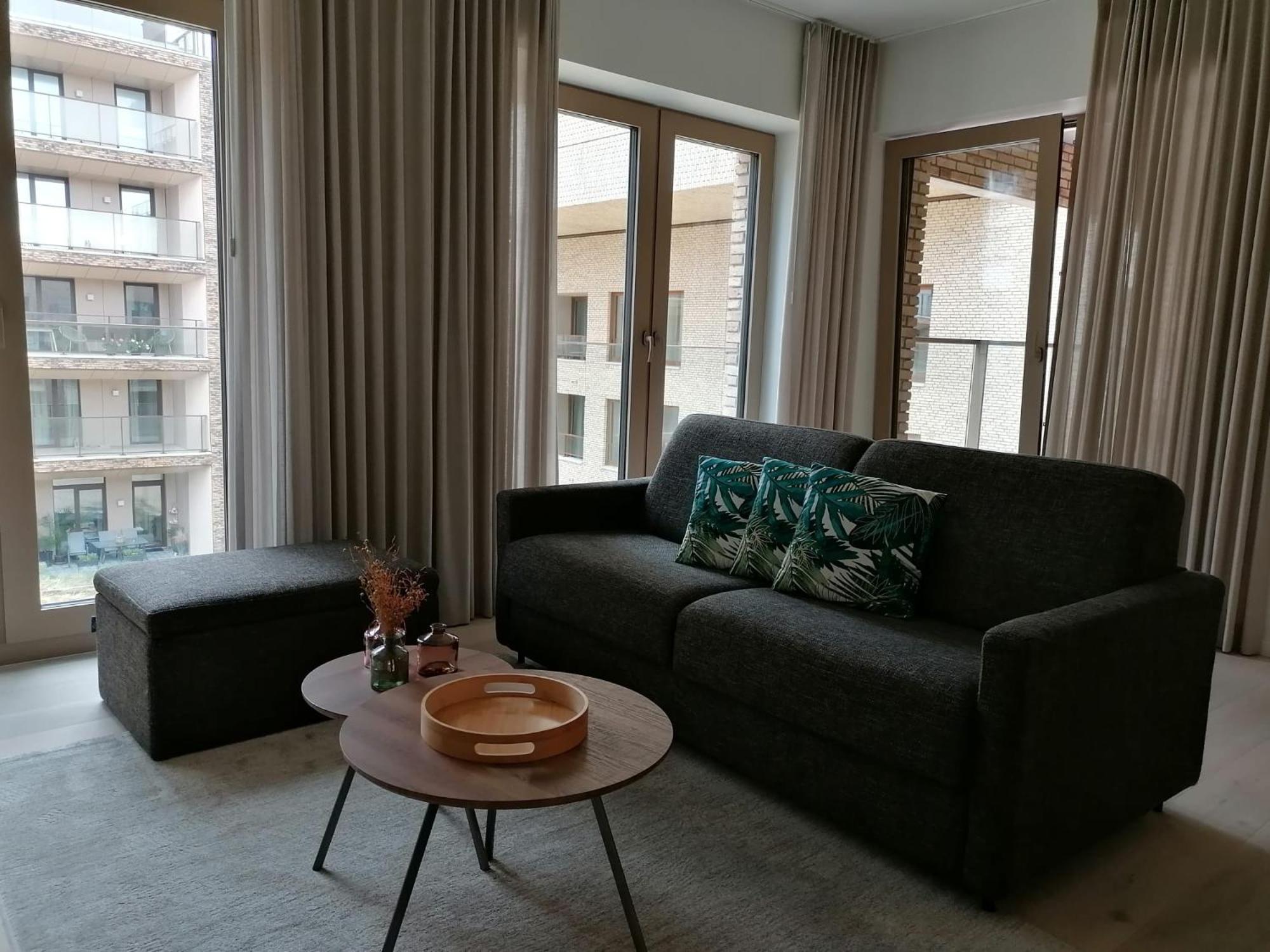 אוסטנדה Bartine - Modern And Spacious Flat Near The Sea, Free Parking Space מראה חיצוני תמונה